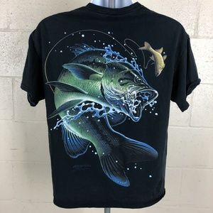 Bigfin Men’s T-shirt Size L Blue CB26